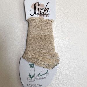 Sseko Blush Lace Ribbons/Straps